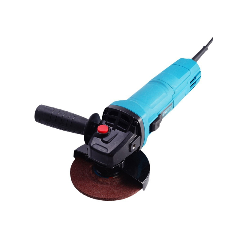 How does the angle grinder motherboard balance motor speed regulation accuracy and overload current protection threshold?