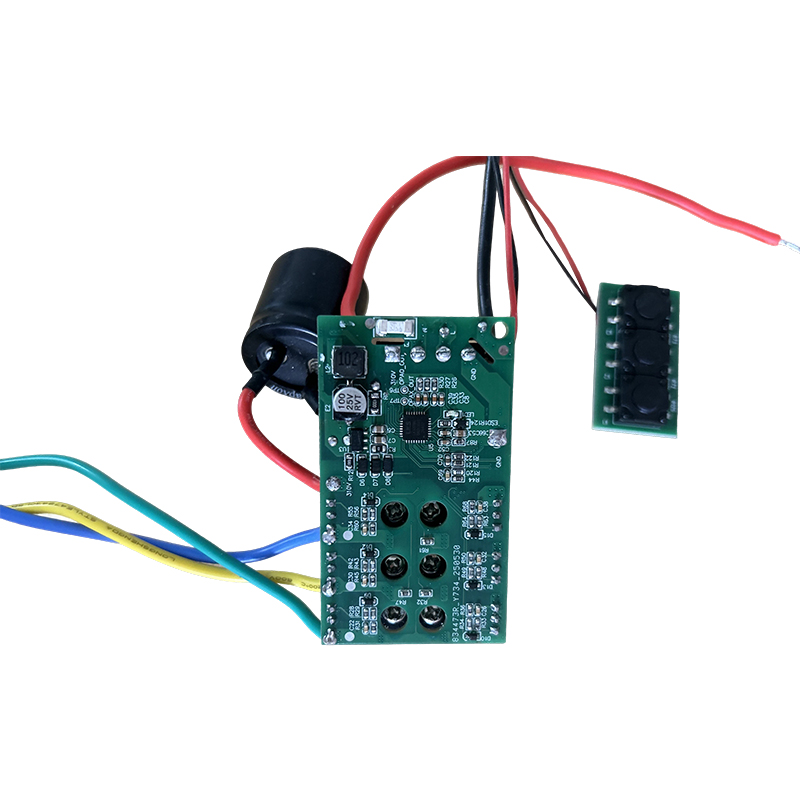 How does the vacuum cleaner motherboard drive an efficient cleaning experience with its intelligent control core?